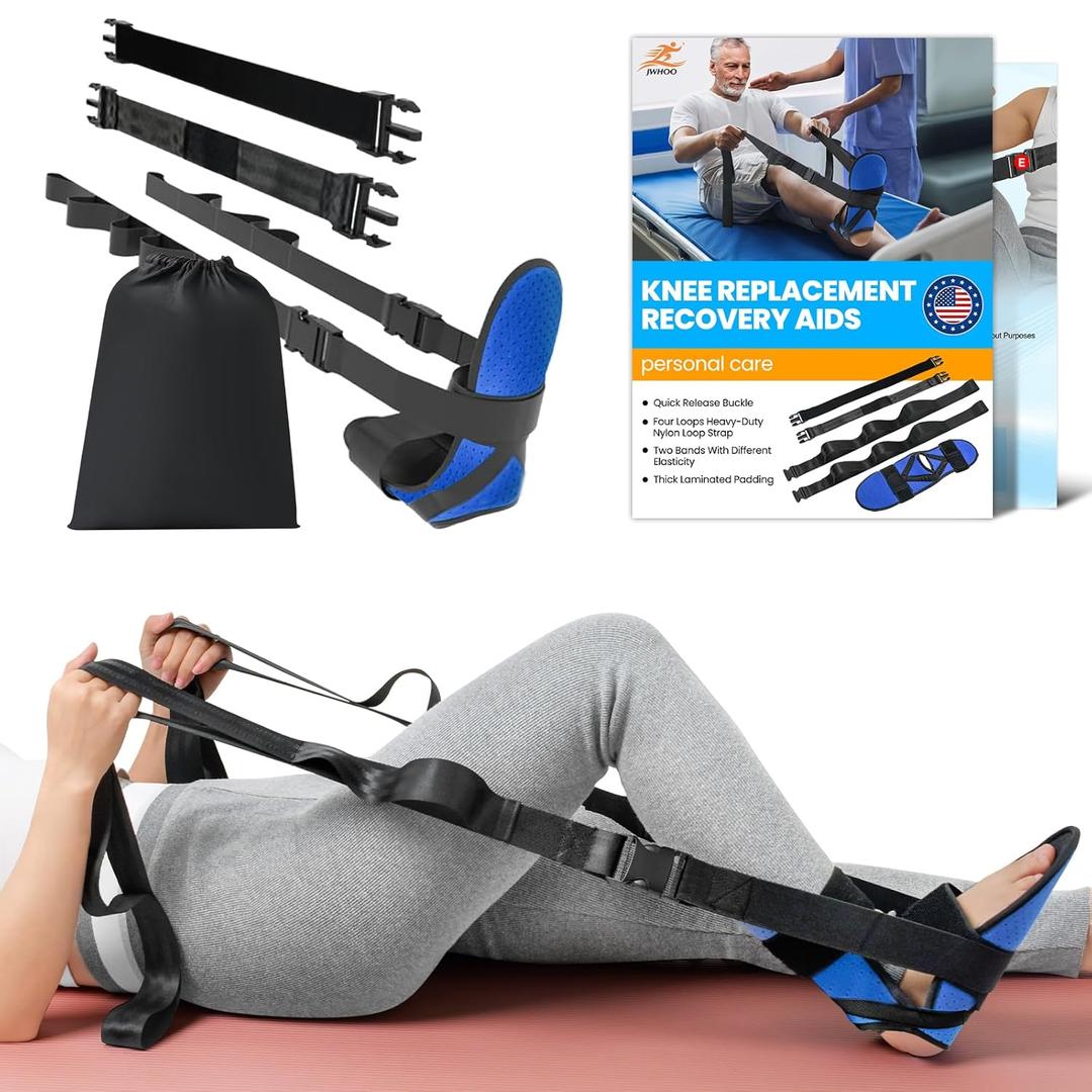 Knee Replacement Recovery Aids, Surgery Recovery Equipment, Replacement Recovery Kit for ACL PCL MCL Surgery Before and After