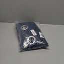 RYB HOME Kitchen Curtains 36 Inch Length 2 Panels Set - Blackout Cafe Curtains for Kitchen Window Over Sink, Thermal Insulated Small Window Privacy Drapes for RV Basement, W42xL36, Navy