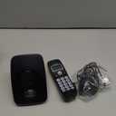 VTech Cordless Phone with DECT 6.0, Full-Duplex Speakerphone, Lighted Display, Backlit Keypad, Caller ID/Call Waiting, Volume Control, Hearing Aid Compatible, Wall Mount | VG131-11 (Black)