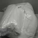 EDOW Throw Pillow Inserts, Set of 2 Lightweight Down Alternative Polyester Pillow, Couch Cushion, Sham Stuffer, Machine Washable. (White, 24x24)