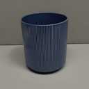 getstar Large Utensil Holder for Kitchen Counter,7.2" Vintage Ceramic Utensils Crocks Utensil Organizer for Spatula Farmhouse Kitchen Decor (Navy)