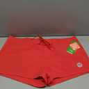 Roxy Women's Red Board Shorts –Tummy Control, 4-Way Stretch, Quick-Dry 2" Swim Shorts, UPF 50+ Beach Shorts, Palm, XX-Large