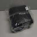 OIASKET Large Blanket Basket, Black Blanket Storage Living Room, Rectangle Woven Baskets for Storage Toys, Towels, Dirty Clothes Organizer Bins (Black) 19.7"x15.8"x11.8"