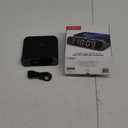 Timex Alarm Clock with Wireless Charger for iPhone, Android, and AirPods - Black (TW14B)