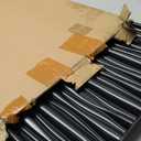 Art3d 46.2 SF Large 3D Wall Panels for Interior Dcor, PVC Textured Wavy Wall Panels for Living Room, Bedroom and Office, Pack of 6 (47.2"23.6"), Black