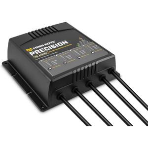 Minn Kota Precision MK-460PCL On-Board Marine Battery Charger 4 Banks, 15 Amps Each