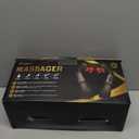 Shiatsu Neck and Back Massager with Heat, Electric Deep Tissue 4D Kneading Massage Pillow for Shoulder, Leg, Body Muscle Pain Relief - Best Gifts for Women Men Mom Dad (Black Brown)