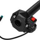 5-Pin Throttle Twist Grip, 5-Wire Cable for Talaria Sting MX3 MX4 MX5 Electric Dirt Bike,Nylon Handle (Black)