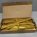 Wedding Arch Backdrop Stand 7.2FT,6FT Gold Metal Arch Stand Set