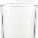 CandMak Candle Jars, 15 Pack 9 OZ Glass Empty Candle Vessels Containers Jars Bulk with Clear Lids for Making Candles (Clear)