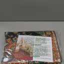 WILLSUN Washable Area Rugs, 2x6 Non-Slip Boho Area Rugs for Kitchen, Living Room, Bedroom, Machine Washable Vintage Rug, Indoor Floral Print Carpet for Home Decor, Kid & Pet Friendly Mat (Brick Red)