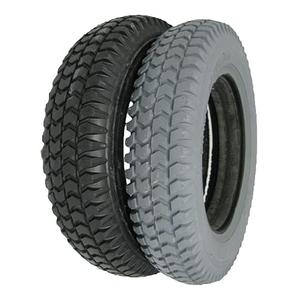 The Aftermarket Group Wheelchair Tire, Flat Free, Flat Tread, Grey, 14" X 3", TAG114291