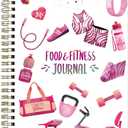 Ceiba Tree Food Fitness Workout Journal Weight Loss Nutrition Wellness Calorie Counter Log Diary Notebook Meal Planner Diet Exercise Training Health Tracker 6.1" x 8.5"