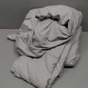 UGG Hedi Twin XL Sheet Set 3-Piece Luxury Cooling Sheets Deep Pockets Premium Bedding with 1 Pillow Sham Hypoallergenic Machine Washable Soft Lightweight Bed Set for Dorm, Twin XL, Stone Grey (Gray)