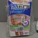 Always Discreet Adult Diapers for Women, Incontinence Underwear, Drier Than Depends, Postpartum Essentials, Disposable Briefs, Max Absorbency, Bladder Leak Protection, Small/Medium, 32ct