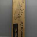 ATORPOK Camping Cot for Adults Comfortable, Tent Folding Cot for Sleeping, Lightweight Folding Bed with Carry Bag for Kids Supports 450 lbs, Office Na (Large Size)