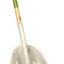 AMES 46-Inch Poly Scoop with Hardwood Handle and Ergonomic D-Grip, Ideal for Garden Care, Landscaping, Moving Shavings or Grain, Farming Tasks, and Heavy-Duty Yard Work