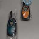 Walkie Talkies Long Range,M880 Two Way Radio for Adults with Mic LCD Screen/Resistance Wakie-Talkies with Noise Cancelling for Men Women Outdoor Adventures Cruise Ship (Blue and Orange)