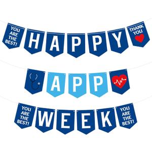 Supervitae 18 Pcs Advanced Practice Provider Week Decorations APP Week Banner Wall Hanging Decorating Holiday Celebrating Decor for Party Favors Festival Supplies Supervitae 18 Pcs Advanced Practice Provider Week Decorations APP Week Banner Wall Hanging Decorating Holiday Celebrating Decor for Party Favors Festival Supplies