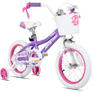 JOYSTAR Girls Bike for Toddlers and Kids Age 3-10 Years, Kids Bike with Training Wheels and Handbrakes, 20 Inch Bike with Kickstand, Multiple Colors
