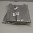 GRANNY SAYS Front Door Mat Indoor Entrance, Indoor Doormat Non Slip Washable, Low Profile Outdoor Welcome Mat, 32" x 20" Resist Dirt Absorbent Entryway Doormat for Floor, Grey (1'8" x 2'8" (Rectangular), Grey and Beige)