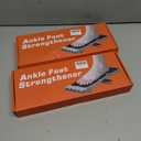 2 x Ankle Balance Board, Solid Wood with Non-Slip Surface & "TOES" Design - Single Leg Stability Trainer for Ankle Support, Foot Strengthening, Balance Exercises