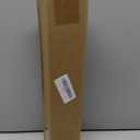 "Black Wrap Around Industrial Curtain Rod, 32-48 Inches Adjustable, 1-Inch Diameter, Black - Indoor and Outdoor Use"