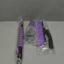 44" Ice Scraper and Snow Brush for Car Windshield with Extendable, 360 Pivoting, Soft Bristle Head, Foam Grip, for Car, Truck, SUV Window Tool (Purple)