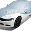 iCarCover Custom Car Cover for 2006-2025 Dodge Charger SXT, GT, Hellcat, Scat Pack, R/T, SE, Daytona, SRT, SRT8 Waterproof All-Weather Rain Snow UV Sun Protector Full Exterior Indoor Outdoor Car Cover