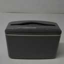 Countertop Multifold Hand Paper Towel Dispenser by Oasis Creations, Single Sheet Dispensing  Glossy Gray