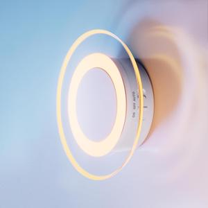 Magnetic Motion Sensor Night Light with Stick-On Base, Cruise Rechargeable Battery Powered Cordless Glow Light, Ideal for Bedroom, Bathroom, Stairway- Moonlit (1 Pack)