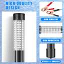 Geelin 12v 10w Green Underwater Fishing Light Submersible Lure Bait LED Fishing Attracting Light Night Green Glow Finder Lamp for Pool Boat Sea Ice Crappie Squid Shad Shrimp