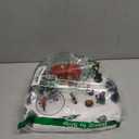 Animated Christmas Camper Village Building, Illuminated LED Light Christmas Village House Scene Holiday Collection Indoor Decorations for Table, Fireplace, and Shelf, Musical and Battery Operated