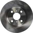 Bendix Premium PRT5710 Front Brake Rotor for Scion iQ 2013, Toyota Prius C 2019-2012, Yaris 2018-2006