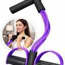 Results with Safe Low-Impact Design | Multifunction Pedal Resistance Band | Home Gym Equipment for Women | 30-Day Support