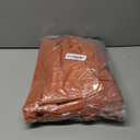 100% Blackout Curtains 72 Inches Long, Linen Blackout Curtains 72 Inch Length 2 Panels Set, Thermal Insulated Full Light Blackout Curtains for Bedroom/ Living Room, 50" W x 72" L 2 Panels, Orange