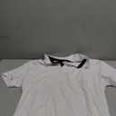 Men's Casual Polo Shirts Classic Button Basic Short Sleeve Shirt Solid Color Cotton Tees Golf Stylish Tops, L