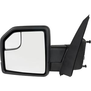 Driver Side Mirror Assembly Compatible with Ford F-150 2015-2020 with Power Adjustable Glass, Blind Spot Mirror Replace FL3Z17683AK (Left)