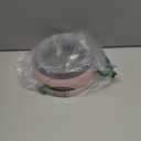 25oz Slow Drink Dog Water Bowl, No Spill Water Bowl for Dogs Cats, Non-Splash No Mess Puppy Kitten Water Feeder, Carried Portable Base for Vehicle Car,Travel,Home (Small/Medium Pets) - Pink