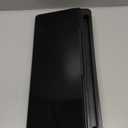 Varhomax Desktop Whiteboard with Storage, Desk Organizer Dry Erase Glass White Board to-do List Memo Notepad for Home Office and School Supplies (Black)