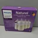 Philips Avent Natural Baby Bottles with Natural Response Nipples (Medium Flow, Flow 3), 9oz, 4-Pack, SCY903/04 (Clear)