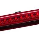 Third 3rd Brake Light LED for 2002-2009 Chevy Trailblazer GMC Envoy, High Mount Rear Brake Lights Assembly for 04-07 Buick Rainier, Waterproof Center Cab Lamp Stop Light (RED)