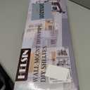 Helsin 3 Tier Industrial Pipe Shelf Rustic Wood Floating Shelves,Wall Display Bookshelf,Storage Rack Sundries Holder for Kitchen Office Bathroom Organization and Home Decor (24inch) (1set)