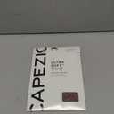 Capezio Girls' Ultra Soft Self Knit Waistband Tight,Porcelain, One Size (8-12)