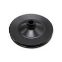 GM Saginaw Power Steering Pump Pulley Keyway Single Groove for Chevy Oldsmobile Pontiac Cadillac 350 454 Black