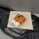 Embroidery Punch Needle Kit Frame, Punch Needle Kits Adults Beginner, Embroidery Starter Kit, Punch Needle Tool with 9.8x9.8 in Punch Needle Fabric with Pattern, Threader, Yarns, Pinch Needle (White)