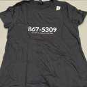 Retro 80s Music Nostalgia Pop Culture Classic Lyrics Gift T-Shirt (Black, S)