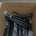 6 Pack String Light Poles, Outdoor String Light Pole 10 ft Forked Metal Light Pole with Adjustable Outdoor Light Stand, Deck, Backyard, Garden, Wedding, Rustproof and Sturdy with Hooks.