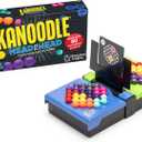 Educational Insights Kanoodle Head-to-Head Puzzle for 2 Players, Brain Teaser Game for Kids, Teens and Adults, Featuring 80 Challenges, Easter Basket Stuffers for Kids, Gift for Ages 7+