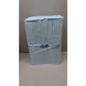 Basics LeakProof Dog and Puppy Potty Training Pee Pads with QuickDry 5Layer Design, Housebreaking, Standard Absorbency, XLarge, 28 x 34 Inch, Blue & White, 60Pack